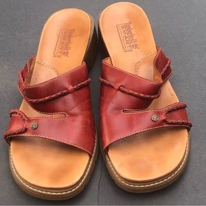 Timberland woman comfort sandals size 10